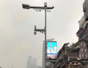 智慧LED燈桿顯示屏